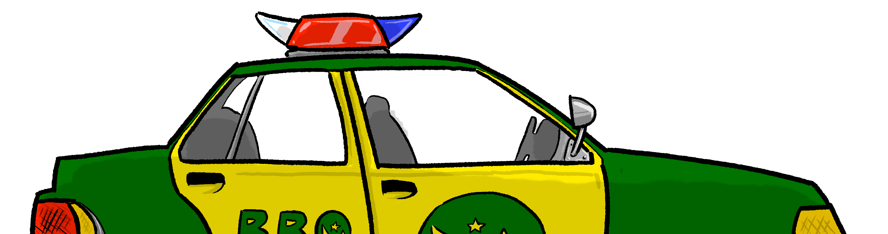 B.R.O. patrol car